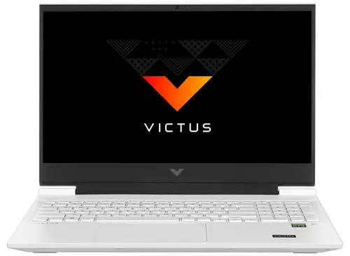 

Ноутбук HP Victus 16-e0154nw 16.1" IPS 1920x1080, AMD Ryzen 5 5600H 3.3GHz, 16Gb RAM, 512Gb SSD, NVIDIA GeForce RTX 3050-4Gb, DOS, белый (4H3Z1EA) Английская клавиатура!, 16-e0154nw