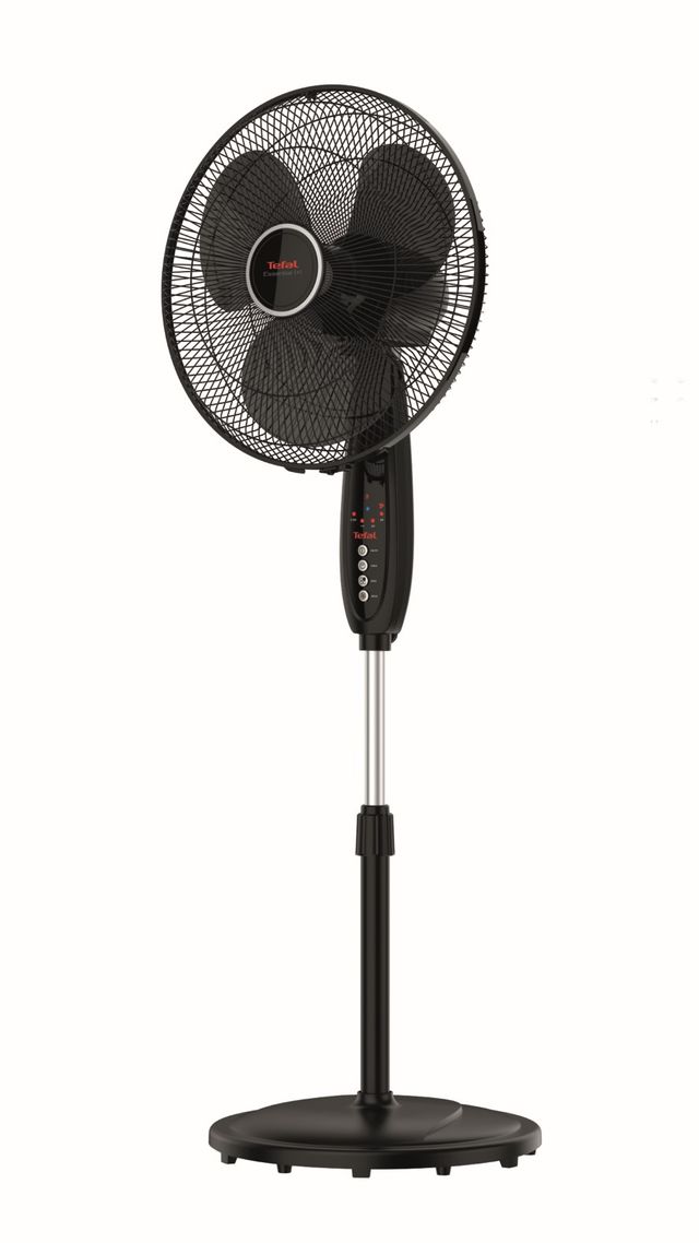 

Вентилятор настольный осевой TEFAL Essential VF3910F0 60 Вт, скоростей: 3, поворот, наклон, черный (1830007687), VF3910F0