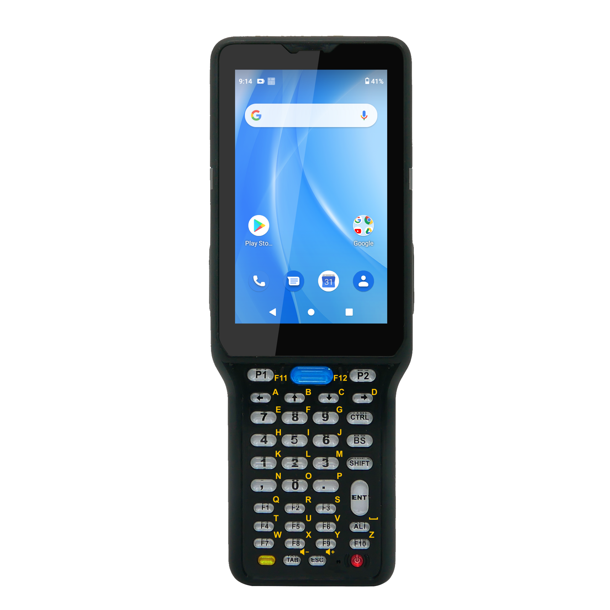 

Терминал сбора данных (ТСД) Unitech HT730 Image, 1D/2D, 8x2.3 ГГц, 4Gb, 64Gb, Android 10, 4", 480x800, Cam, USB, Wi-Fi 802.11 a/b/g/n/ac, BT, NFC, GSM, 3G, GPS, 6.7 А·ч/24 ч (HT730-LA61UMBG), Черный, HT730