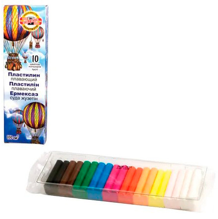 

Пластилин Koh-I-Noor Archimedes, 10 цветов, 100г (013171700000RU), Archimedes