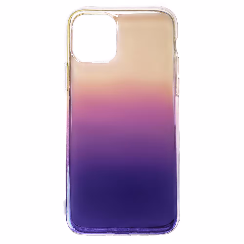 

Чехол-накладка EVA для смартфона Apple iPhone 11 Pro, TPU, жёлтый/фиолетовый (7136/11P-YPR)