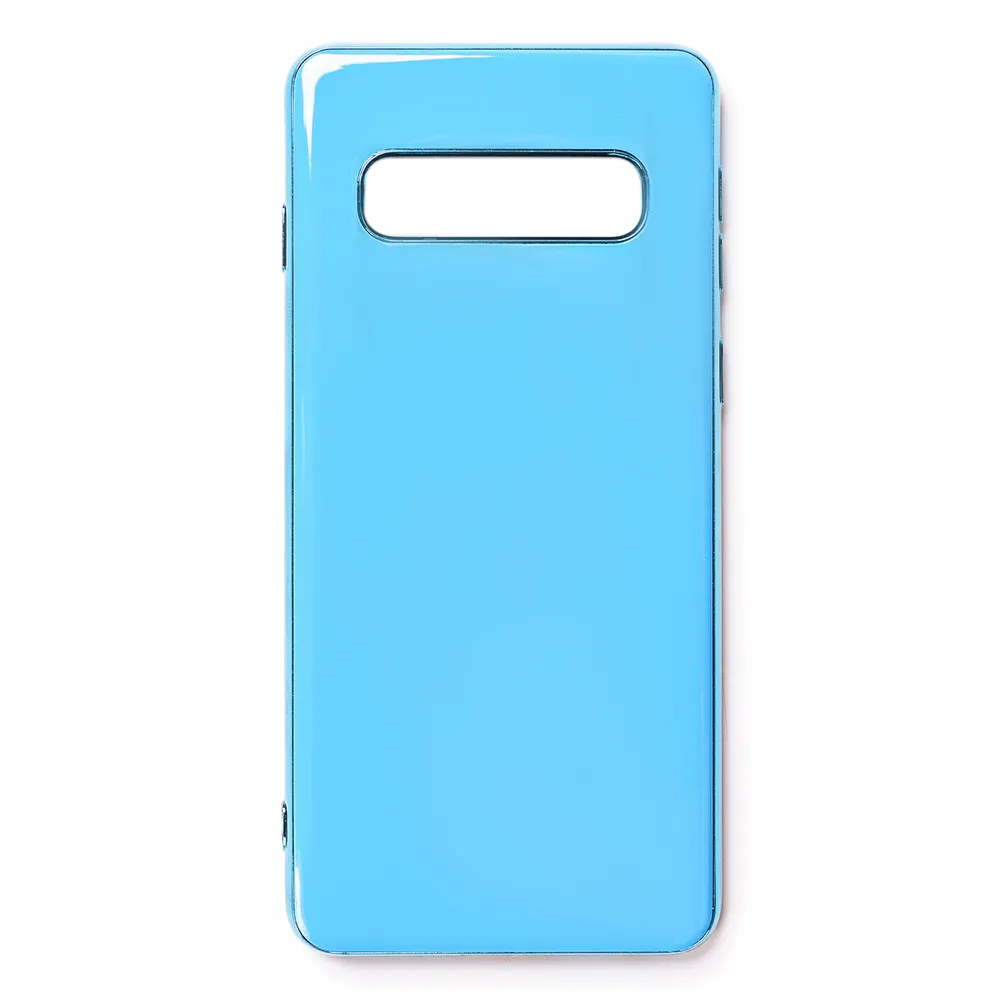 Чехол-накладка EVA для смартфона Samsung SM-G973 Galaxy S10, TPU, синий (7190/S10-BL)