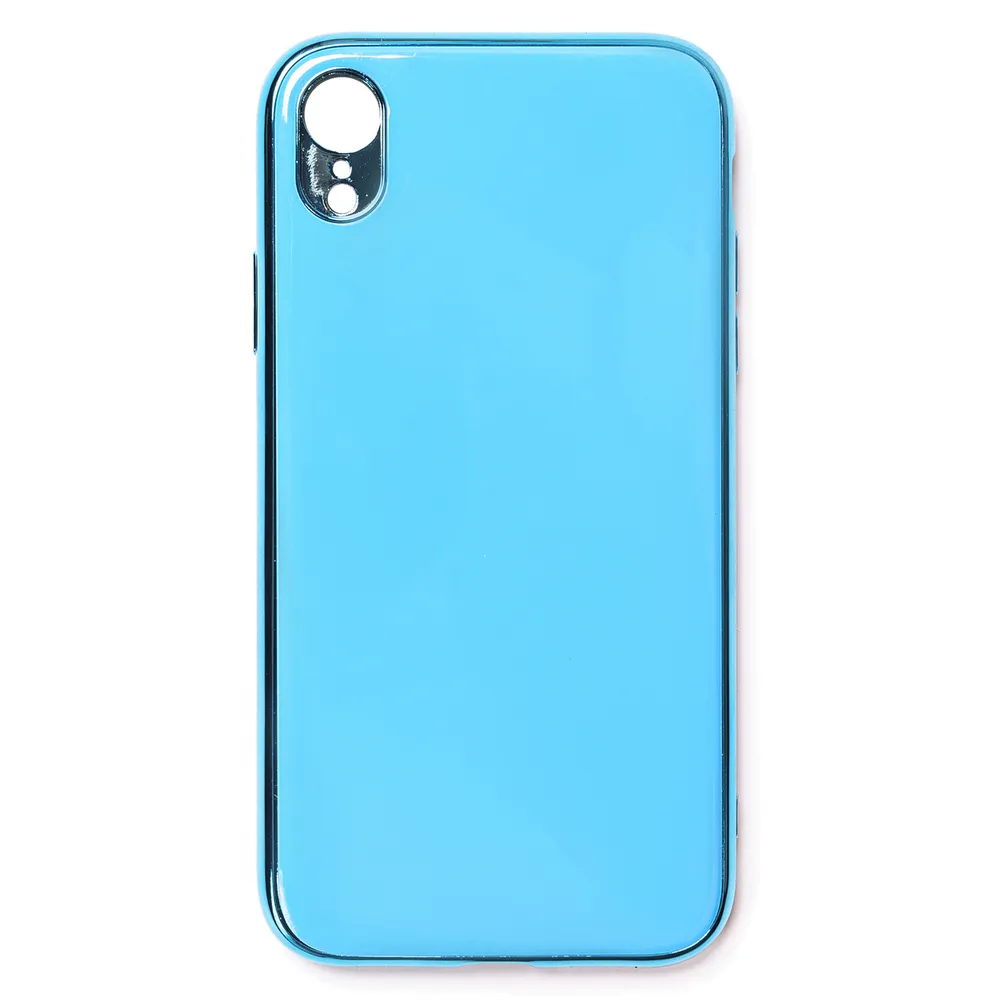 Чехол-накладка EVA для смартфона Apple iPhone XR, синий (7190/XR-BL)