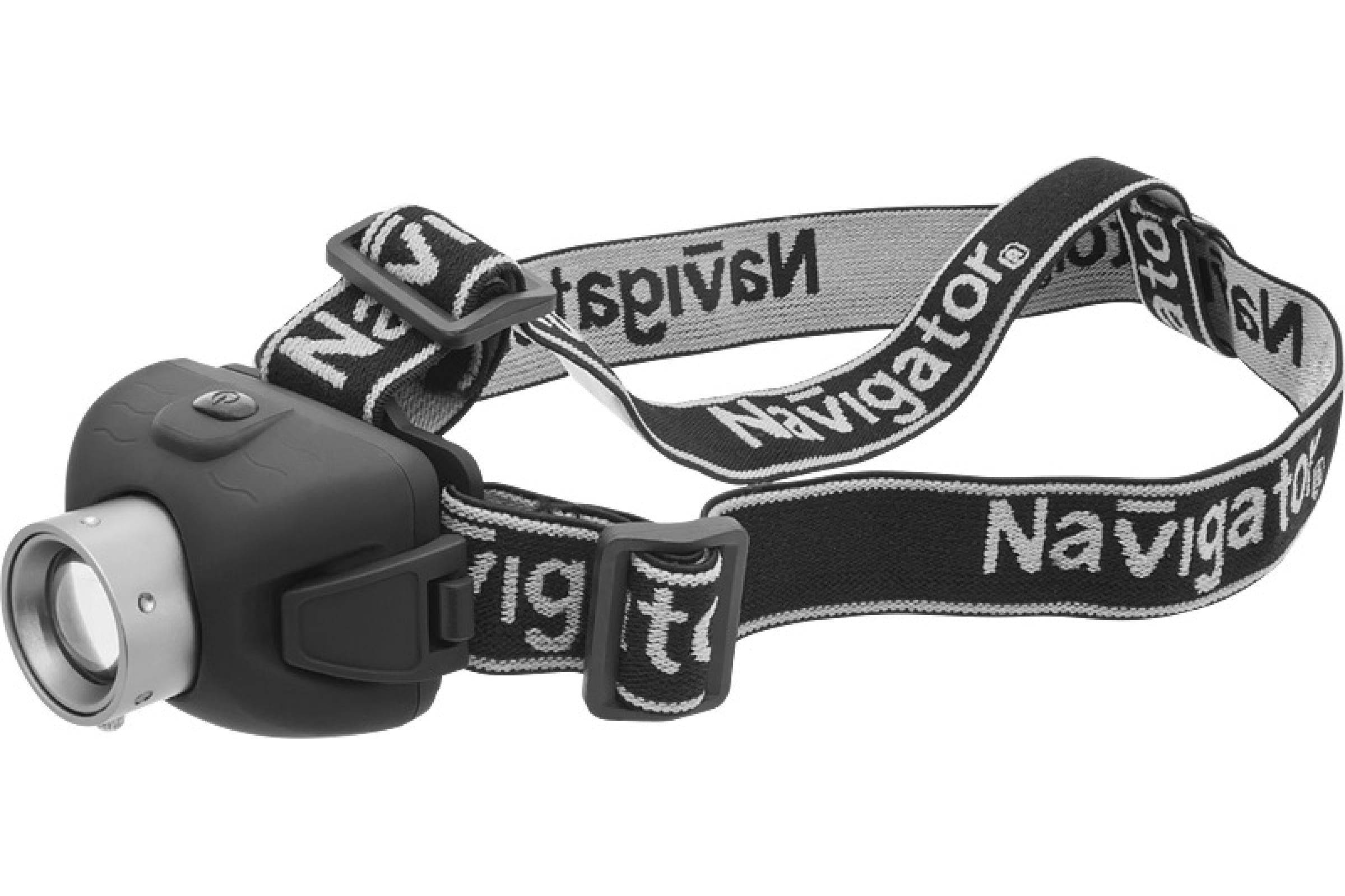 Фонарь налобный Navigator 200 лм 5Вт (NPT-H06-3AAA), цвет черный/серый
