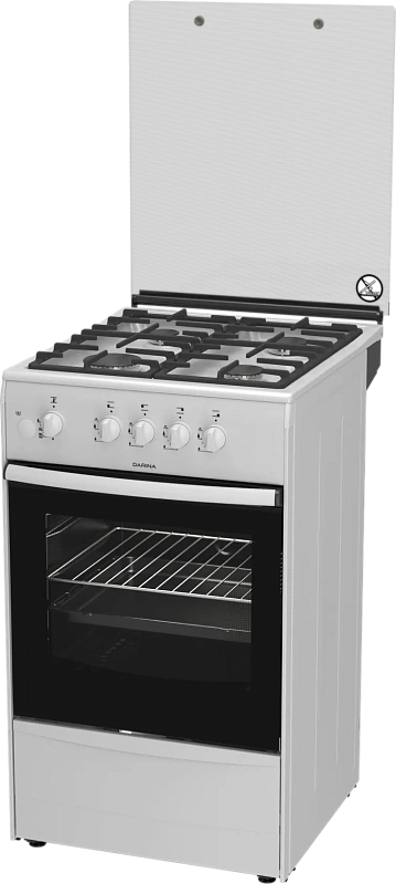 Плита газовая Дарина ABA 3007 W, белый