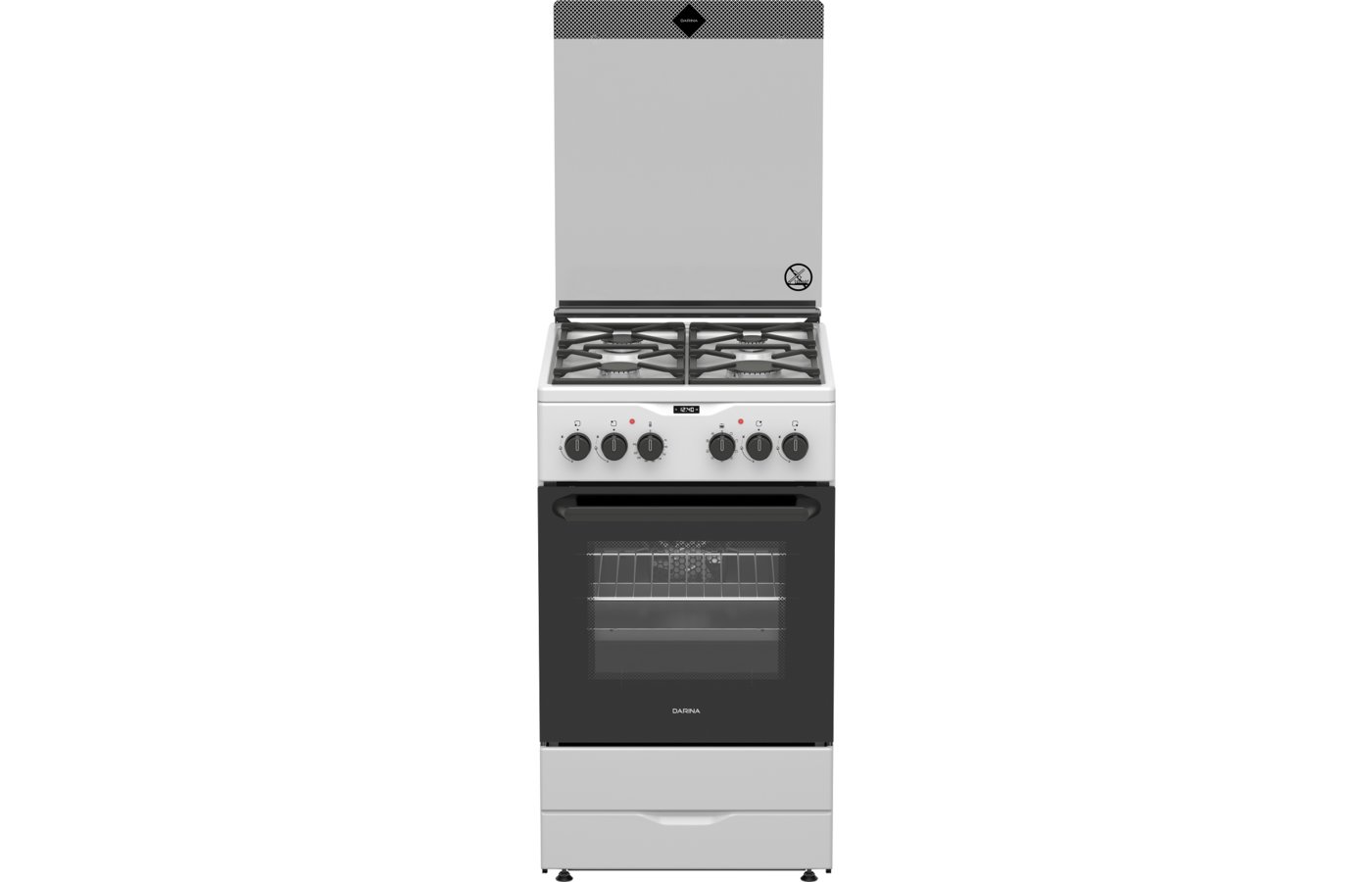 Плита комбинированная Дарина PL KM241 311 W, белый