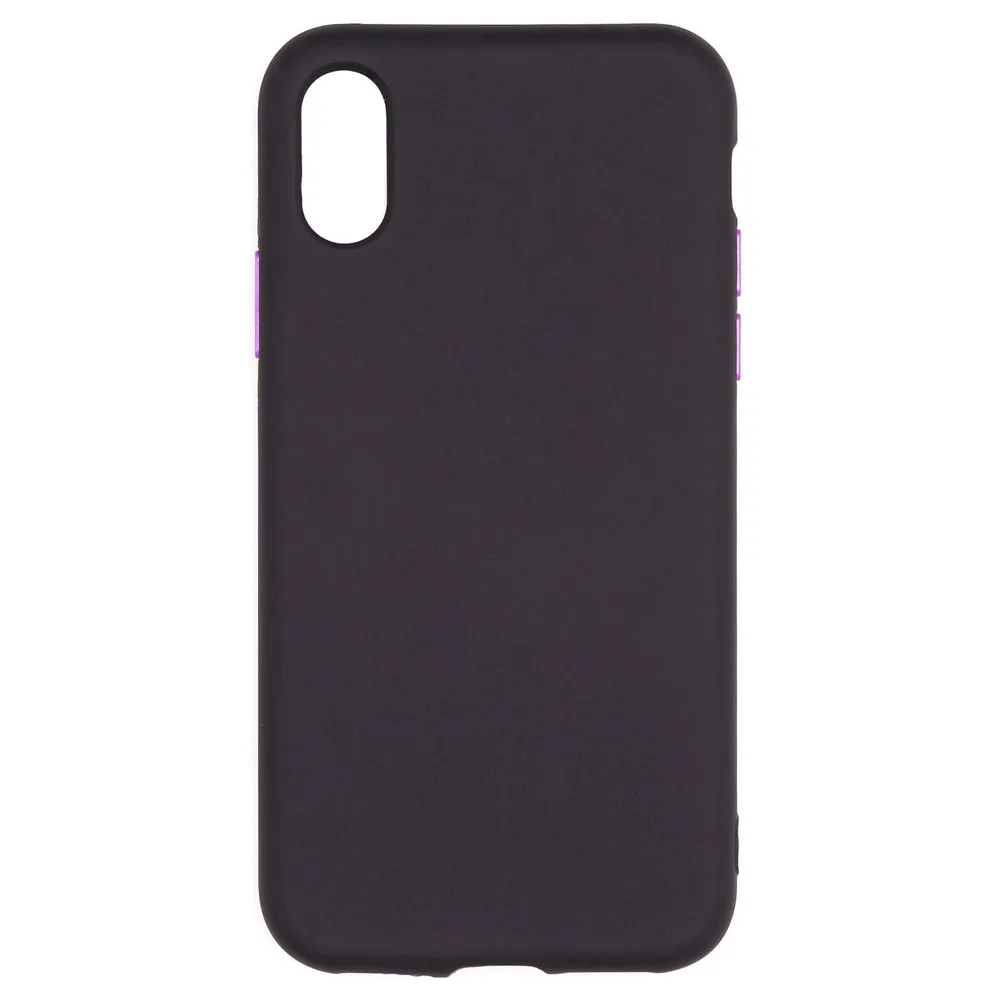 

Чехол-накладка EVA для смартфона Apple iPhone X/XS, черный (7279/X-B)
