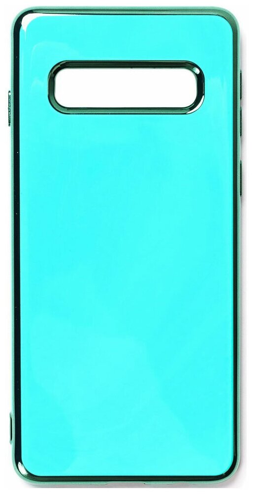 

Чехол-накладка EVA для смартфона Samsung SM-G973 Galaxy S10, бирюзовый (7484/S10-TQ)