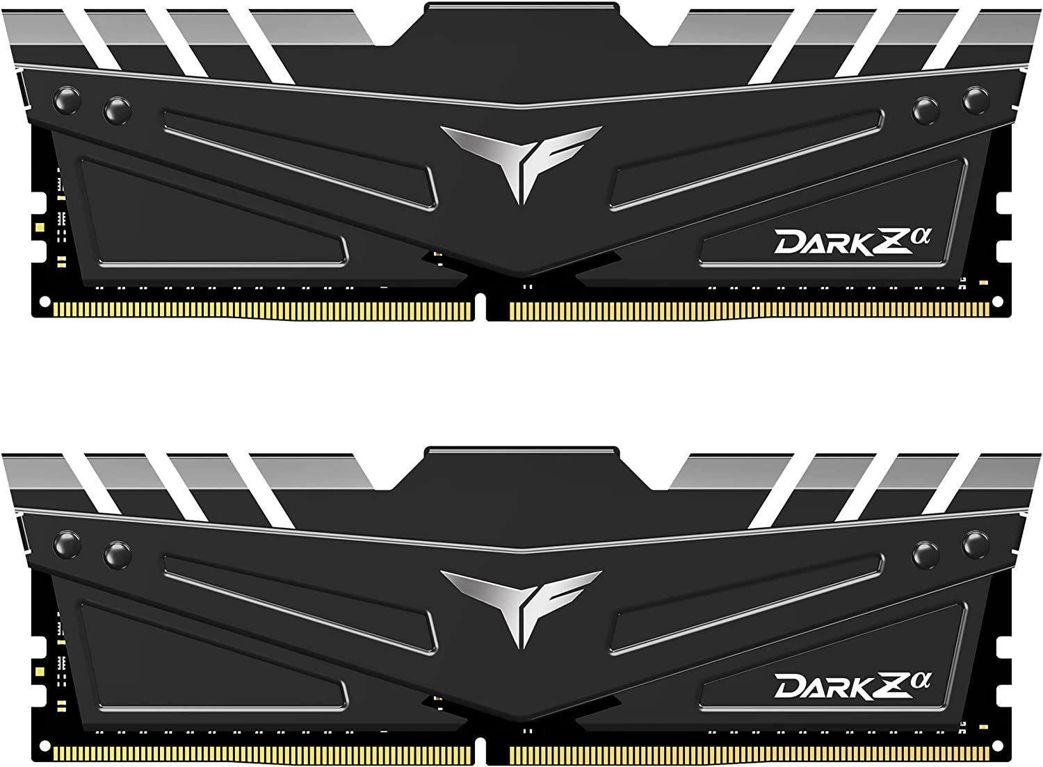 

Комплект памяти DDR4 DIMM 16Gb (2x8Gb), 3600MHz, CL18, 1.35 В, Team Group, T-FORCE DARK Zα (TDZAD416G3600HC18JDC01), TDZAD416G3600HC18JDC01