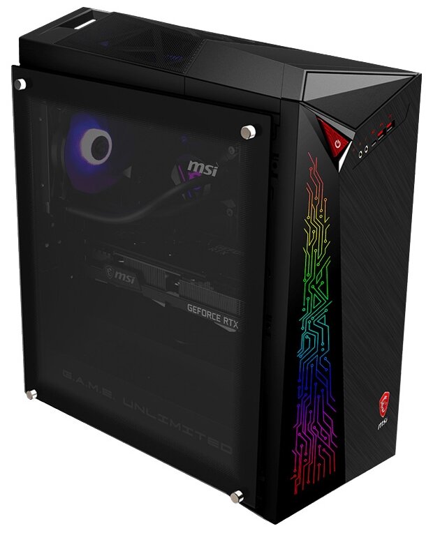 

Системный блок MSI Infinite X 11TD-1075XRU, Intel Core i7 11700КF 3.6GHz, 32Gb RAM, 1Tb SSD, NVIDIA GeForce RTX 3070 8Gb, WiFi, BT, Без ОС, черный (9S6-B91661-1075), 11TD-1075XRU