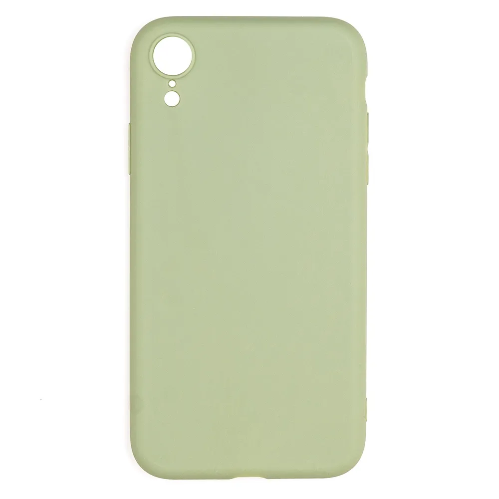 Чехол-накладка EVA для смартфона Apple iPhone XR, зеленый хаки (MAT/XR-GK)