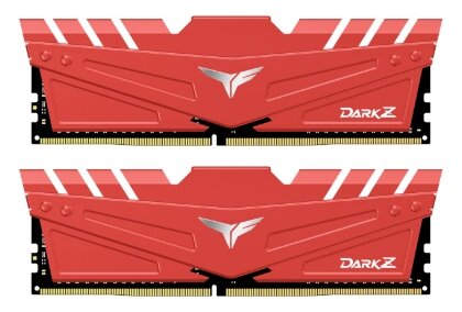 Комплект памяти DDR4 DIMM 32Gb (2x16Gb), 3600MHz, CL18, 1.35V Team Group T-Force DARK Z (TDZRD432G3600HC18JDC01) - фото 1