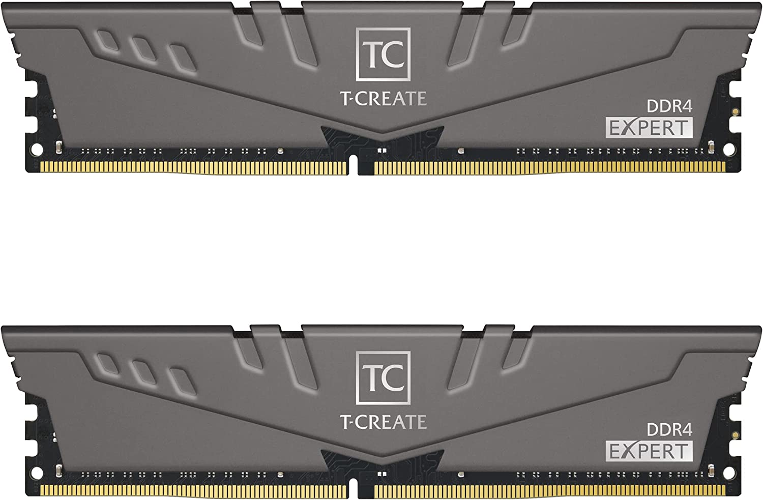 Комплект памяти DDR4 DIMM 16Gb (2x8Gb), 3200MHz, CL16, 1.35V Team Group T-Create Expert (TTCED416G3200HC16FDC01) - фото 1