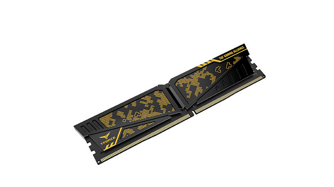 

Память DDR4 DIMM 16Gb, 3600MHz, CL18, 1.35V Team Group T-Force VULCAN TUF Gaming Alliance (TLTYD416G3600HC18J01), TLTYD416G3600HC18J01