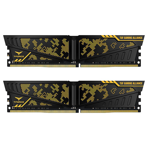 

Комплект памяти DDR4 DIMM 16Gb (2x8Gb), 3600MHz, CL18, 1.35V Team Group T-Force VULCAN TUF Gaming Alliance (TLTYD416G3600HC18JDC01), TLTYD416G3600HC18JDC01
