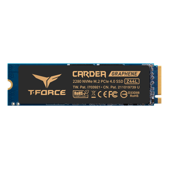 Твердотельный накопитель (SSD) Team Group 500Gb Cardea Z44L, 2280, M.2, NVMe (TM8FPL500G0C127) - фото 1