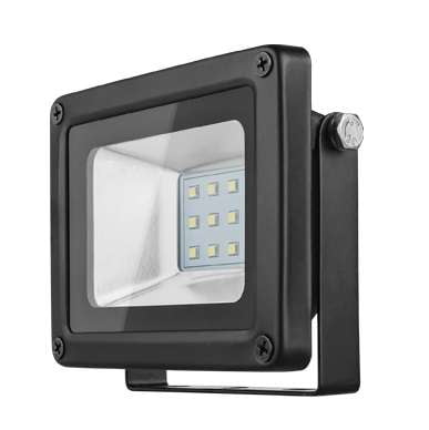 Прожектор светодиодный ОНЛАЙТ OFL-10-6K-BL-IP65-LED, 10Вт, 800лм, 6000К, IP65, черный (71688)