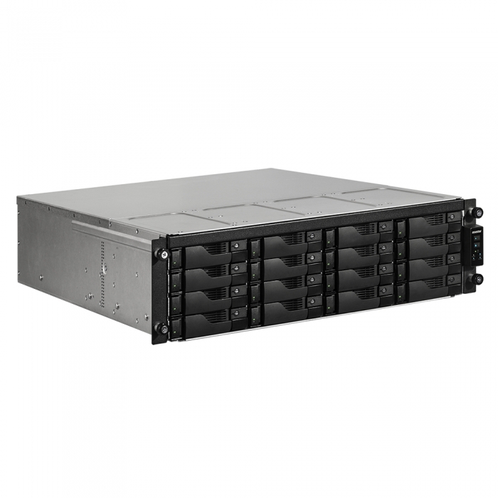 

Сетевой накопитель (NAS) ASUSTOR Lockerstor 16R Pro AS7116RDX, слоты 16x2.5"/3.5" SATA3, 2xM.2-PCI-E/SATA, 4x1 Гбит/с, 6xUSB 3.X, Intel Xeon E-2224/4x3.4GHz, DDR4 8Gb, 2x550W, 3U, (AS7116RDX), Lockerstor 16R Pro AS7116RDX