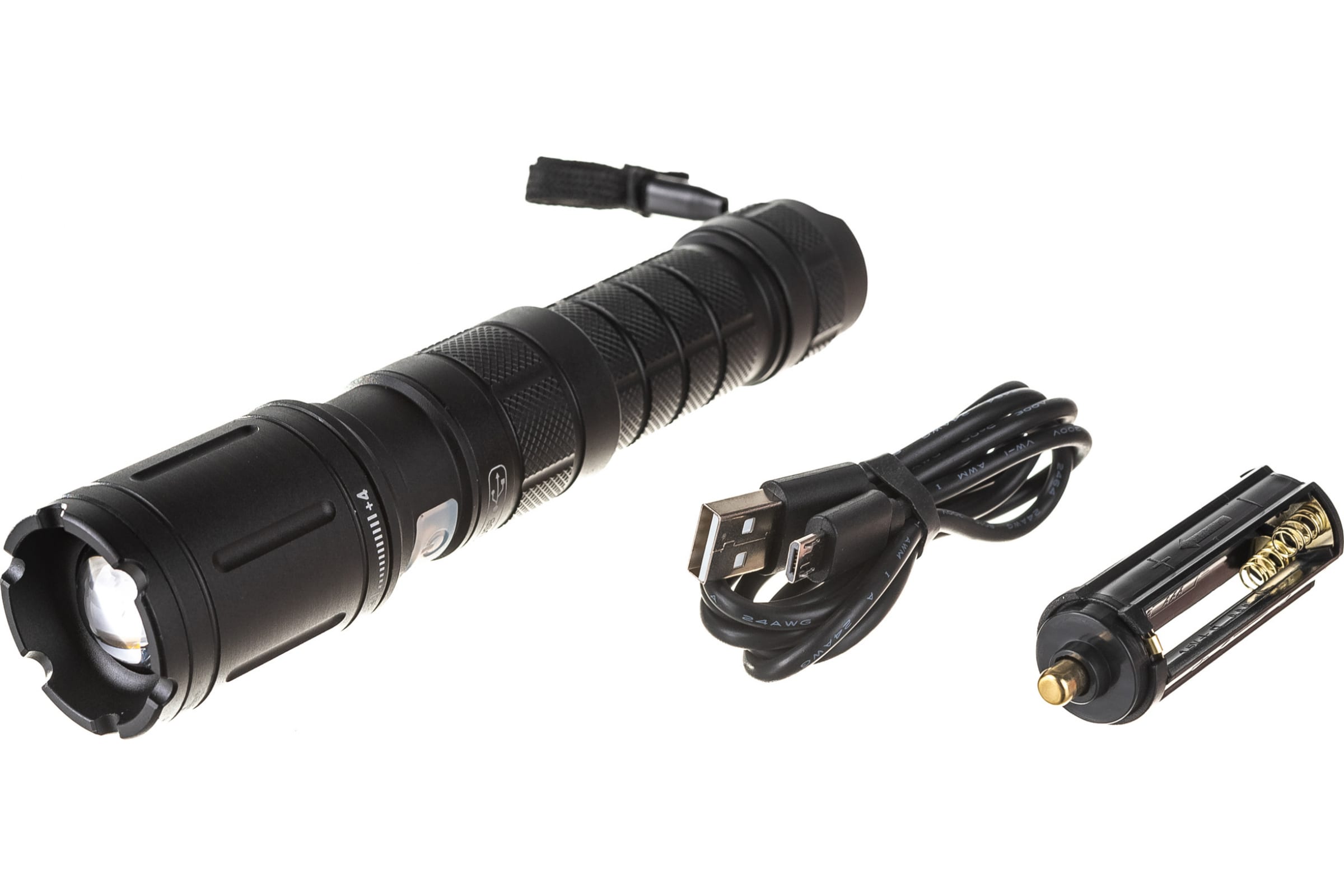 Фонарь ручной Navigator NPT-P01-18650 450 лм 10Вт (22589)