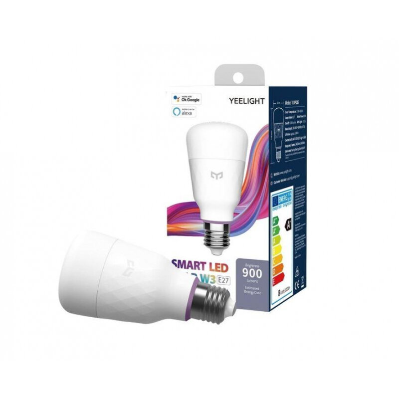 Умная LED-лампочка Yeelight Smart LED Bulb W3(White), белый