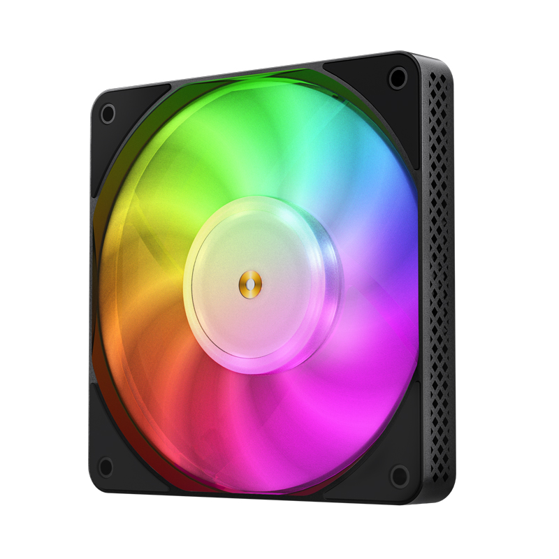 

Вентилятор JONSBO HF1215, 120 мм, 1800rpm, 29.7 дБ, 4-pin PWM, 1шт, ARGB (CL_JB_HF1215 Black), HF1215
