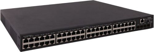 

Коммутатор H3C LS-5130S-52P-PWR-EI-GL, управляемый, кол-во портов: 48x1 Гбит/с, кол-во SFP/uplink: SFP 4x1 Гбит/с, установка в стойку, PoE (макс. 370Вт) (LS-5130S-52P-PWR-EI-GL), LS-5130S-52P-PWR-EI-GL