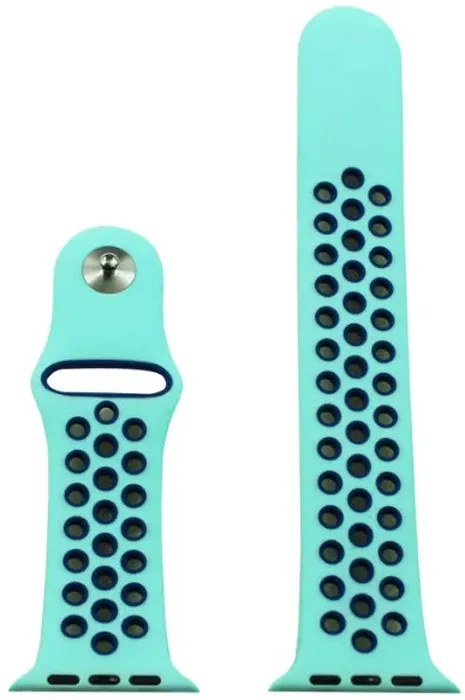 Ремешок EVA для Apple Watch, 38-40 мм, голубой/синий (AVA012BB)