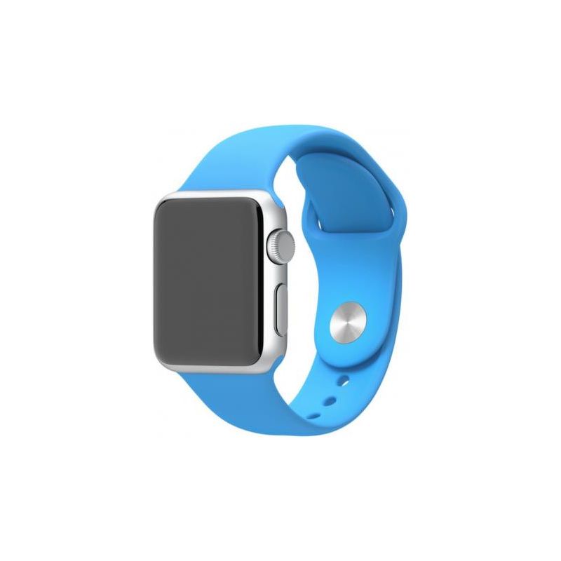 Ремешок EVA для Apple Watch, 42-44 мм, голубой (AWA001BL)