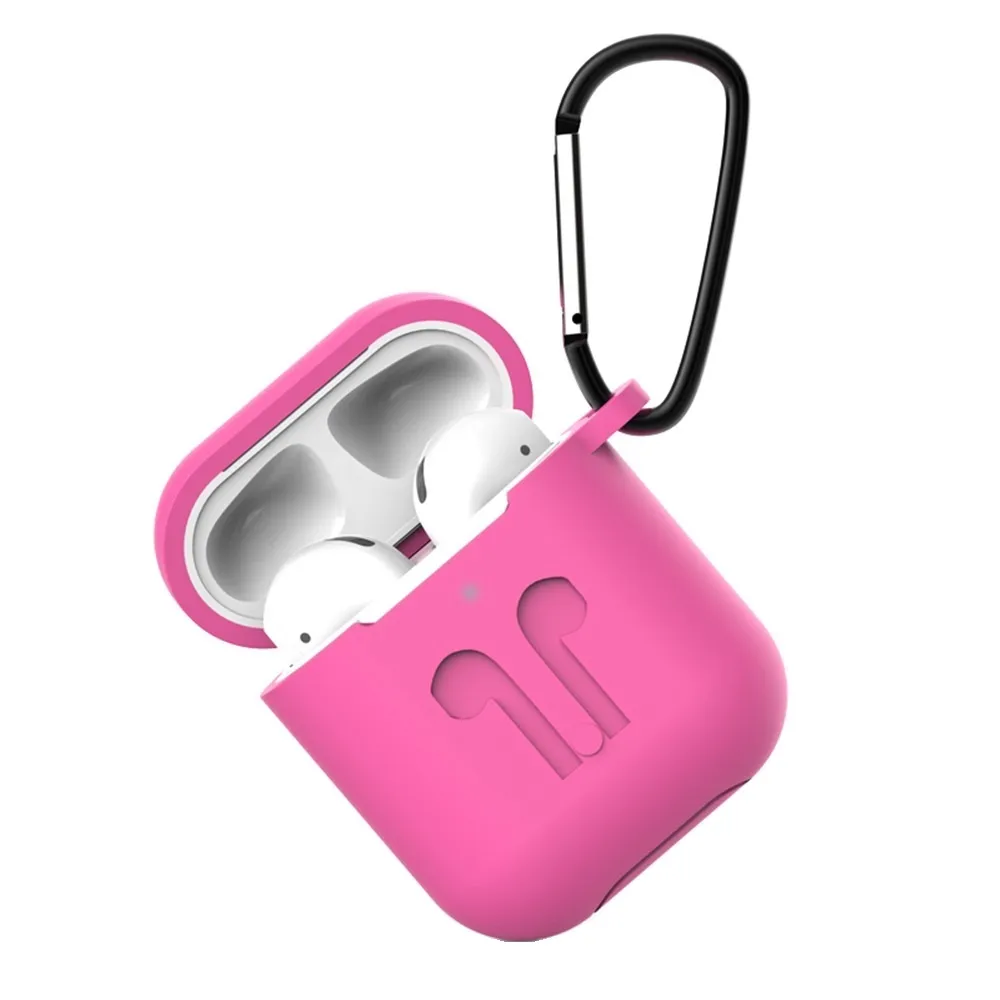 

Чехол EVA, с карабином для Apple AirPods/AirPods 2, фуксия (CBAP01FC)