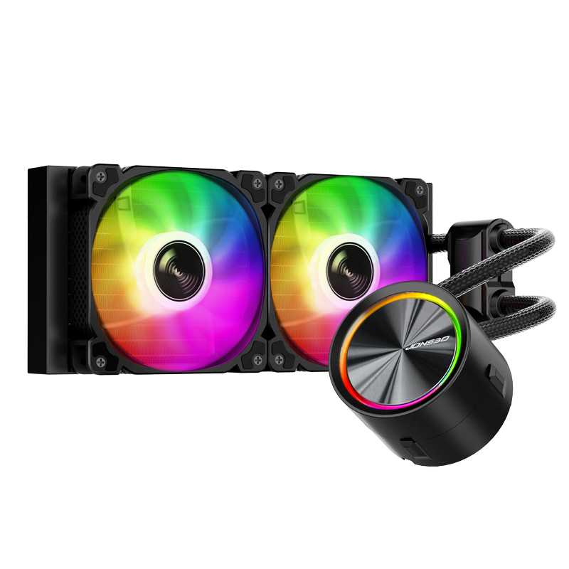 

Жидкостное охлаждение JONSBO TF 240 ARGB для Socket 115x/1200/1700/AM4, 260 Вт, 2x120мм, ARGB (JB_TF 240 ARGB), TF 240 ARGB