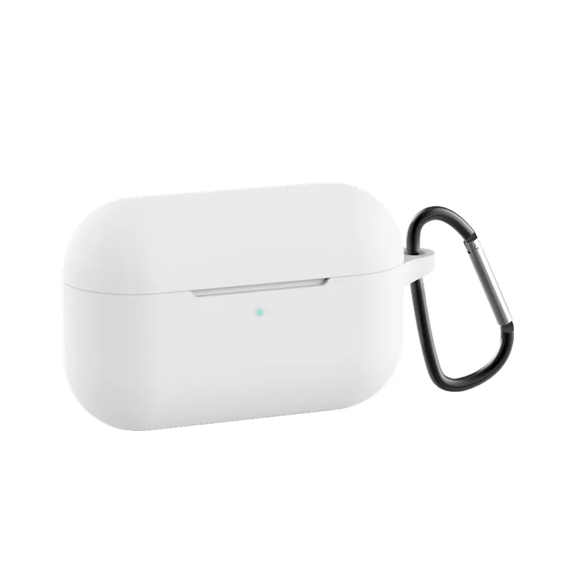 Чехол EVA, с карабином для Apple AirPods Pro, белый (CBAP302W)