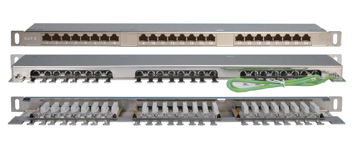 

Патч-панель в шкаф 19" 0.5U, порты: 24 x RJ-45 кат. 6, Hyperline (PPHD-19-24-8P8C-C6-110D), Патч-панель высокой плотности 19", 0.5U, 24 порта RJ-45, категория 6, Dual IDC