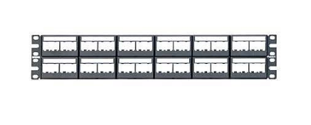 

Патч-панель в шкаф 19" 2U, порты: 48, PANDUIT (CPPL48WBLY), 0