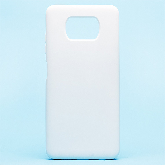 Чехол-накладка Activ Original Design для смартфона Xiaomi Poco X3/X3 Pro, белый