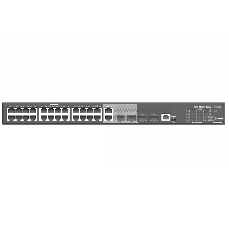 

Коммутатор H3C LS-5130S-28TP-EI-GL, управляемый, кол-во портов: 24x1 Гбит/с, кол-во SFP/uplink: combo RJ-45/SFP 4x1 Гбит/с, установка в стойку (LS-5130S-28TP-EI-GL), LS-5130S-28TP-EI-GL