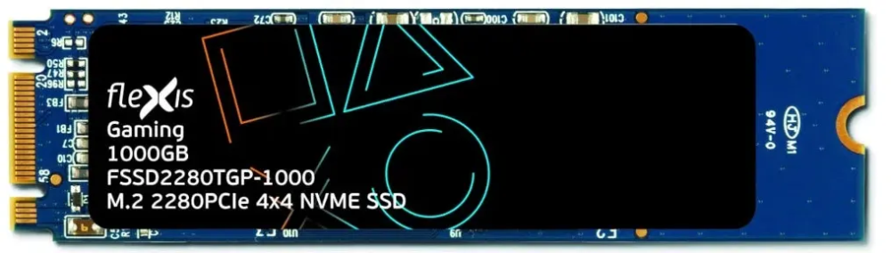 

Твердотельный накопитель (SSD) Flexis 1Tb Gaming, 2280, M.2, NVMe (FSSD2280TGP-1000)