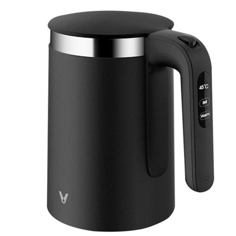 

Чайник электрический Viomi Smart Kettle V-SK152D 1.5л. 1.8 кВт, металл/пластик, черный (V-SK152D), V-SK152D