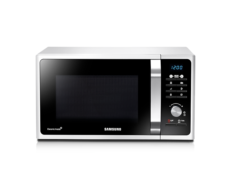 

Микроволновая печь Samsung MS23F301TAW/BW, белый, MS23F301TAW/BW