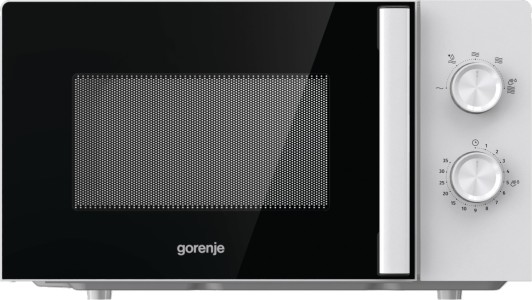 

Микроволновая печь Gorenje SOLO MO17E1WH 17л, 700Вт, белый (MO17E1WH), MO17E1WH