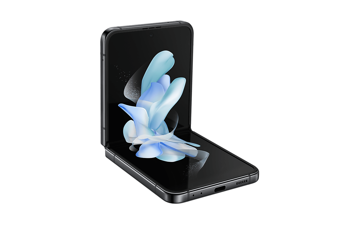 Смартфон Samsung Galaxy Z Flip 4 8Gb/256Gb Android серый, 1116198 купить в  Новосибирске в интернет-магазине e2e4