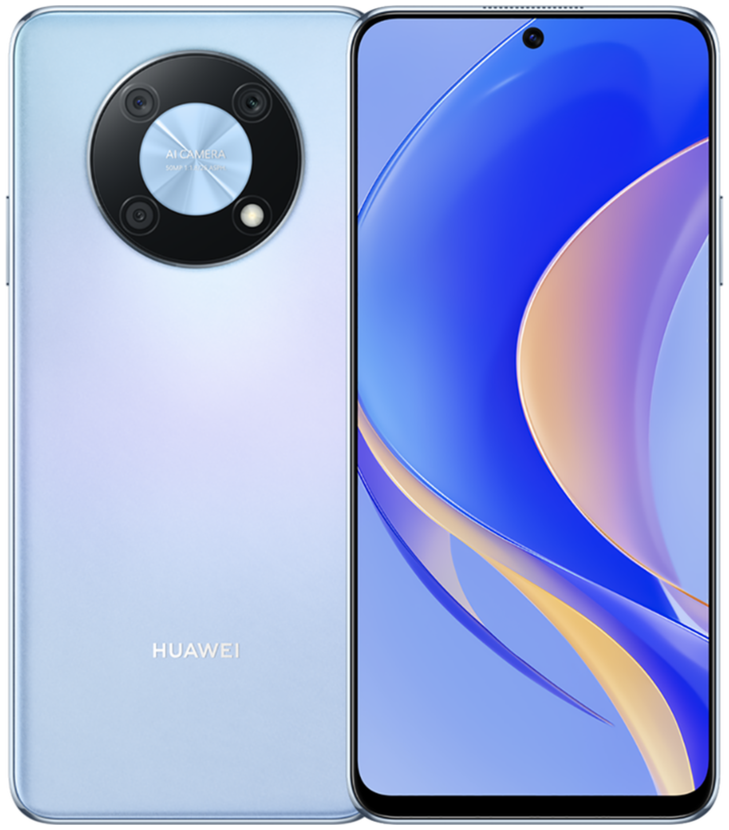 Смартфон Huawei Nova Y90 4Gb/128Gb голубой (CTR-LX1/51097CYP)