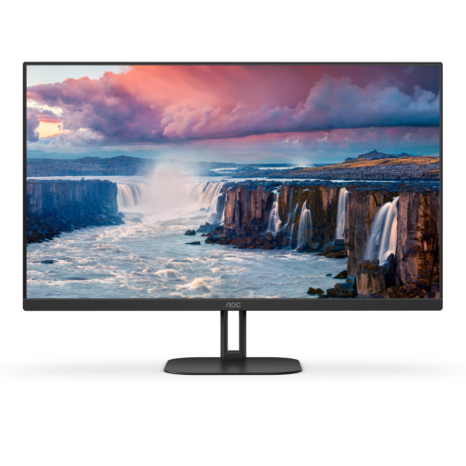 

Монитор 27" AOC 27V5CE IPS, 1920x1080 (16:9), 300кд/м2, 1мс, 178°/178°, FreeSync, HDMI, USB Type-C, USB-Hub, черный (27V5CE), 27V5CE