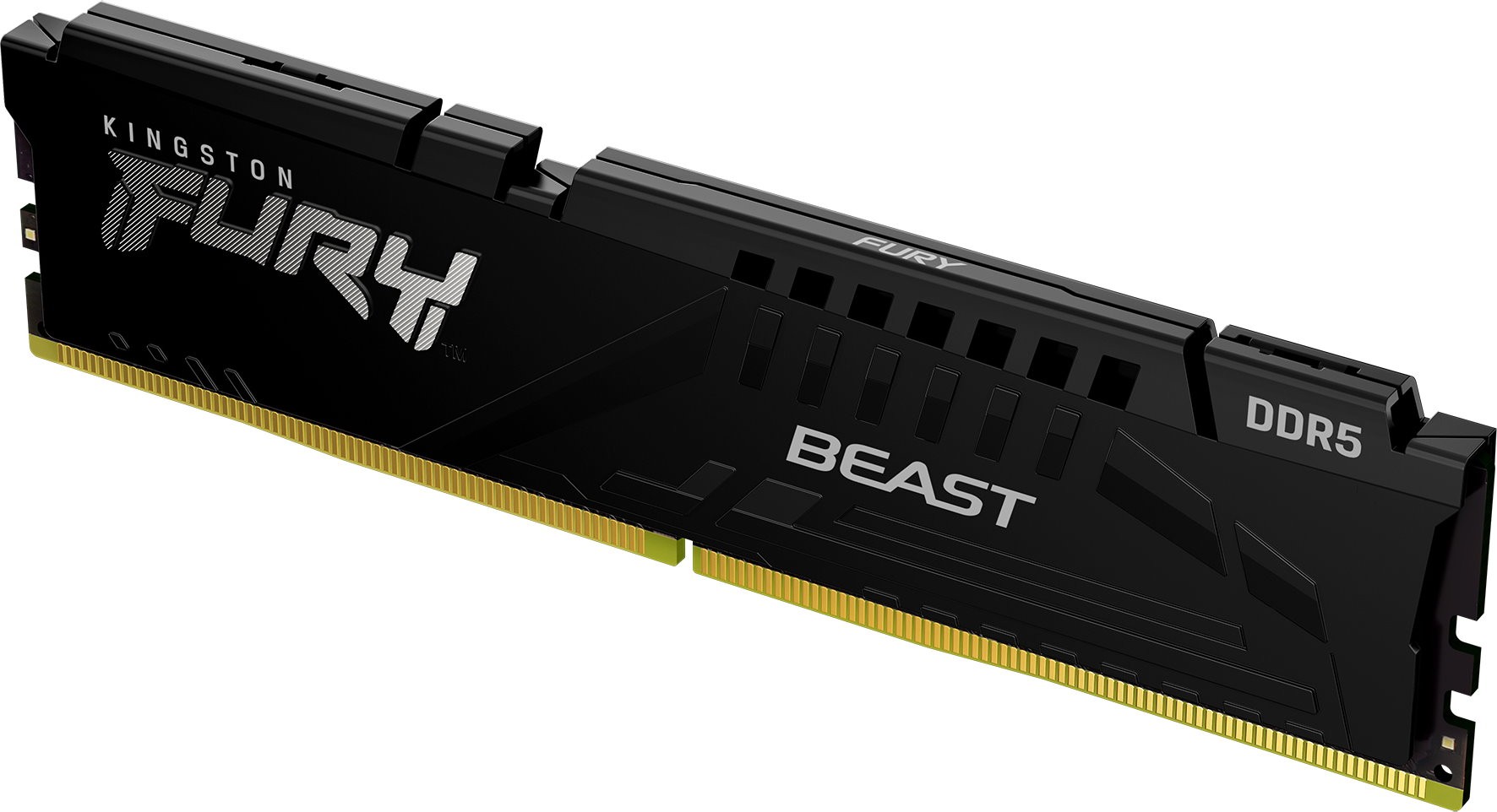 

Память DDR5 DIMM 32Gb, 5200MHz, CL40, 1.1 В, Kingston, FURY Beast Black (KF552C40BB-32), KF552C40BB-32