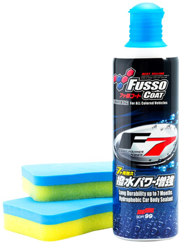 Покрытие для кузова SOFT99 Fusso 7 Months, для обработки лакокрасочного покрытия, 300 мл, для всех цветов