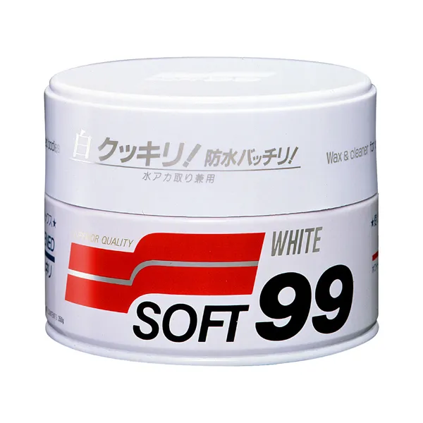 

Полироль с воском SOFT99 Soft Wax, для обработки лакокрасочного покрытия, для светлых, Soft Wax