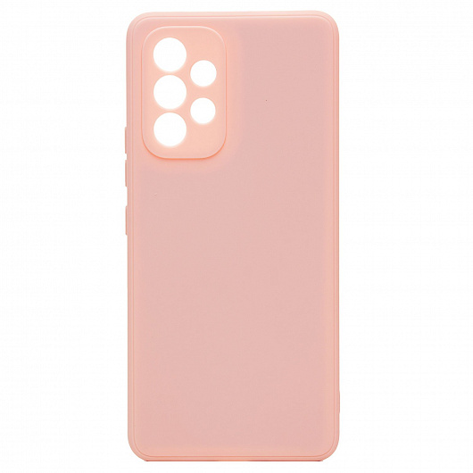 Чехол-накладка Activ Original Design для смартфона Samsung SM-A536 Galaxy A53 5G, силикон, розовый (207374)
