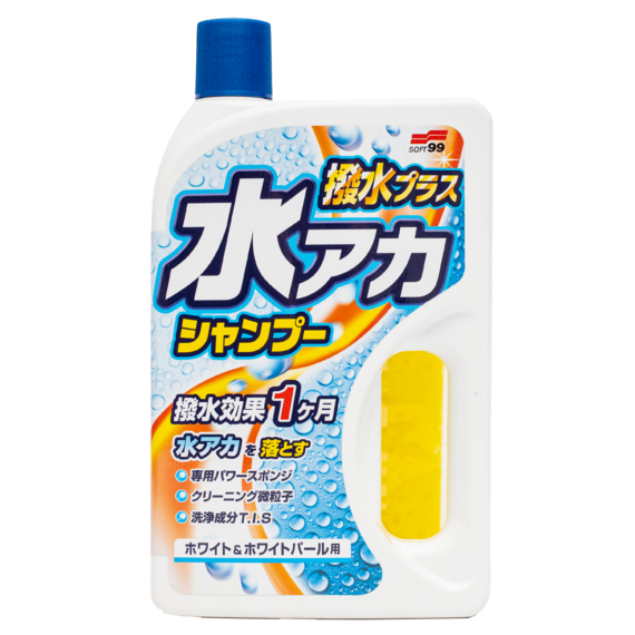 Автошампунь SOFT99 Super Cleaning Shampoo + Wax, 750 мл, для светлых