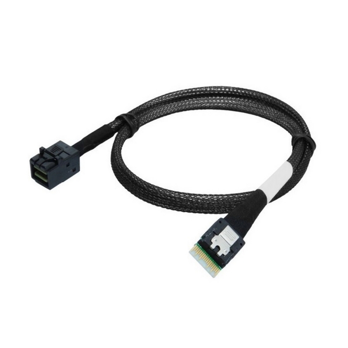 

Кабель SuperMicro, SFF-8643 (mini SAS HD) - SFF-8654 (SlimLine SAS x4), 85 см (CBL-SAST-1285-100)