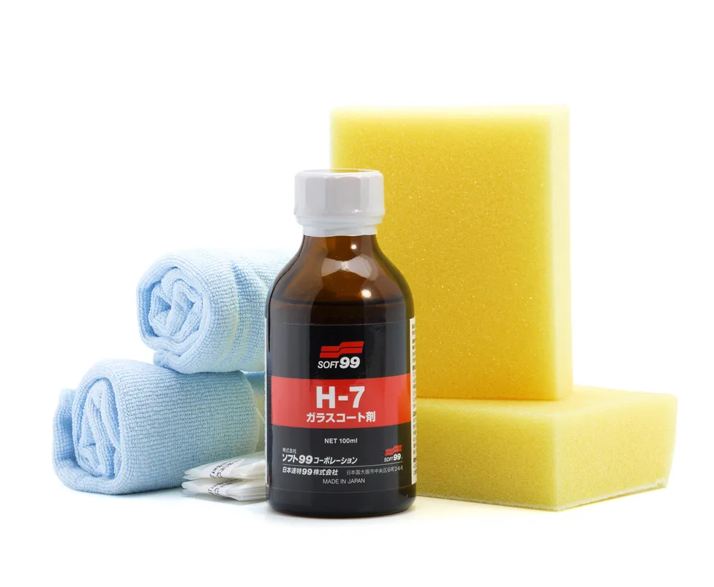 

Покрытие для кузова жидкое стекло SOFT99 H-7, для обработки лакокрасочного покрытия, 100 мл, для всех цветов, H-7