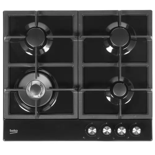 

Газовая варочная панель Beko HIAW 64225 SB 4 конфорки, черный (HIAW 64225 SB), Черная, HIAW 64225 SB